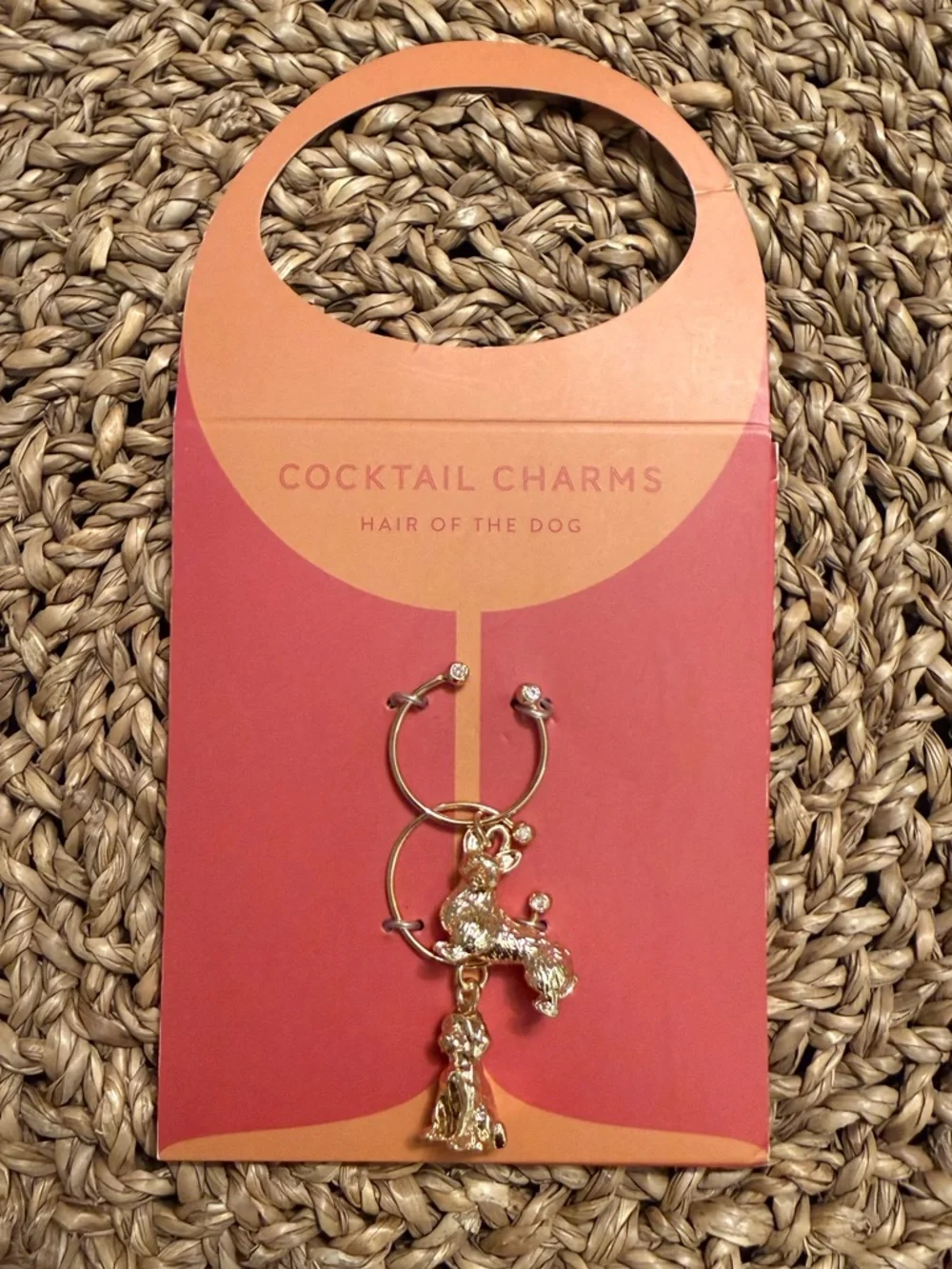 Anthropologie Hair of the Dog Cocktail Charms – Set of 2